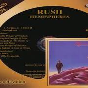 Il testo CYGNUS X-1 BOOK II: HEMISPHERES dei RUSH è presente anche nell'album Hemispheres (1978)