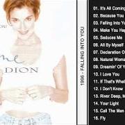 Il testo ALL BY MYSELF di CELINE DION è presente anche nell'album Falling into you (1996)