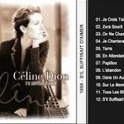 Il testo JE CROIS TOI di CELINE DION è presente anche nell'album S'il suffisait d'aimer (1998)