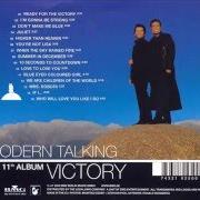 Il testo BLUE EYED COULOURED GIRL di MODERN TALKING è presente anche nell'album Victory (2002)