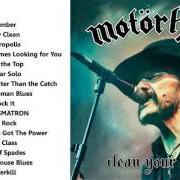 Il testo ORGASMATRON dei MOTORHEAD è presente anche nell'album Clean your clock (2016)