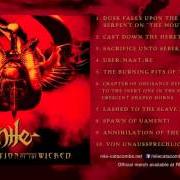 Il testo LASHED TO THE SLAVE STICK dei NILE è presente anche nell'album Annihilation of the wicked (2005)