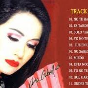 Il testo SOLO FANTASÍA di ANA GABRIEL è presente anche nell'album Vivencias (1996)