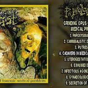 Il testo SECRETION OF EJACULATE di PATHOLOGIST è presente anche nell'album Grinding opus of forensic medical problems (1994)