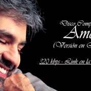 Il testo AMAPOLA di ANDREA BOCELLI è presente anche nell'album Amore (2006)