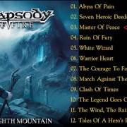 Il testo CLASH OF TIMES dei RHAPSODY OF FIRE è presente anche nell'album The eighth mountain (2019)