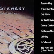 Il testo IT'S ALL OVER NOW di ROD STEWART è presente anche nell'album Gasoline alley (1970)