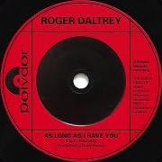 Il testo AS LONG AS I HAVE YOU di ROGER DALTREY è presente anche nell'album As long as i have you (2018)