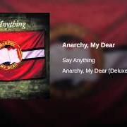 Anarchy, my dear