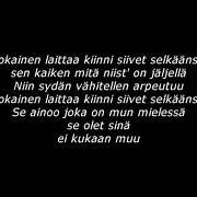Il testo AINOA JA OIKEA dei TELEKS è presente anche nell'album Siivet (2012)
