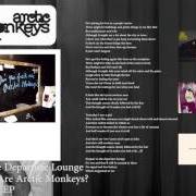 Il testo YOU PROBABLY COULDN'T SEE FOR THE LIGHTS BUT YOU WERE LOOKING STRAIGHT AT ME degli ARCTIC MONKEYS è presente anche nell'album Whatever people say i am, that's what i'm not (2005)