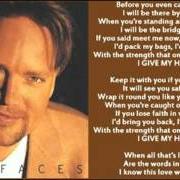 Il testo I GIVE MY HEART di JOHN BERRY è presente anche nell'album Faces (1996)