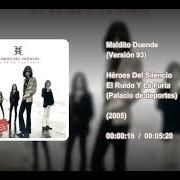 Il testo DECADENCIA dei HÉROES DEL SILENCIO è presente anche nell'album El ruido y la furia (2005)