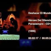 Il testo DÍAS DE BORRASCA (VÍSPERA DE RESPLANDORES) dei HÉROES DEL SILENCIO è presente anche nell'album Parasiempre (1996)