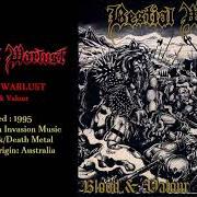 Il testo PRELUDE: DESCENTION, HELLSBLOOD dei BESTIAL WARLUST è presente anche nell'album Blood & valor (1995)