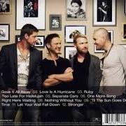 Il testo ONE MORE SONG dei BOYZONE è presente anche nell'album Brother (2010)