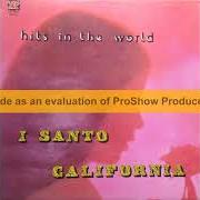 Il testo STRANE COSE di SANTO CALIFORNIA è presente anche nell'album Hits in the world (1976)