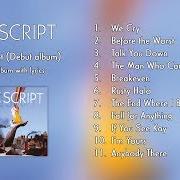 Il testo BREAK EVEN dei THE SCRIPT è presente anche nell'album The script (2008)