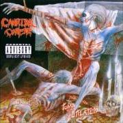 Il testo SPLIT WIDE OPEN di CANNIBAL CORPSE è presente anche nell'album Tomb of the mutilated (1992)
