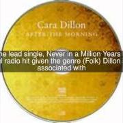 Il testo HERE'S A HEALTH di CARA DILLON è presente anche nell'album After the morning (2006)