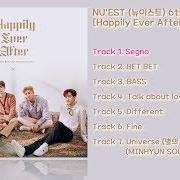 Il testo FINE di NU'EST è presente anche nell'album Happily ever after (2019)