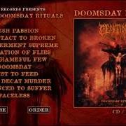 Il testo FLESH PASSION dei CENTINEX è presente anche nell'album Doomsday rituals (2016)