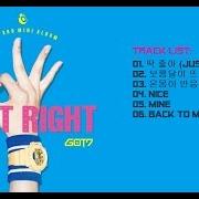 Il testo ???? ?? ?? BEFORE THE FULL MOON RISES di GOT7 è presente anche nell'album Just right (2015)