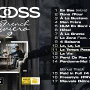 Il testo LA ZONE di HOOSS è presente anche nell'album French riviera, vol. 2 (2016)