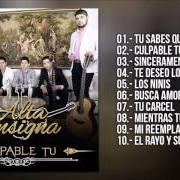Il testo EL RAYO Y SU PLEBADA di ALTA CONSIGNA è presente anche nell'album Culpable tu (2016)