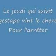 Il testo LA LETTRE À MARIE di DANIEL BALAVOINE è presente anche nell'album Les aventures de simon et günther (1977)