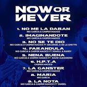 Il testo IMAGINÁNDOTE di NIO GARCIA è presente anche nell'album Now or never (2020)