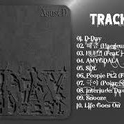 Il testo AMYGDALA di AGUST D è presente anche nell'album D-day (2023)