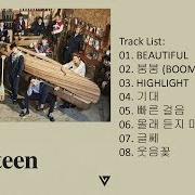 Il testo BEAUTIFUL dei SEVENTEEN è presente anche nell'album Going seventeen (2016)