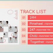 Il testo PINWHEEL (JAPANESE VERSION) dei SEVENTEEN è presente anche nell'album 24h (2020)