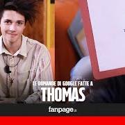 Il testo LA TUA METÀ di THOMAS BOCCHIMPANI è presente anche nell'album Thomas (2017)