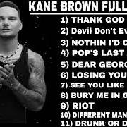 Il testo ONE MISSISSIPPI di KANE BROWN è presente anche nell'album Different man (2022)