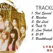 Il testo LOVE FOOLISH di TWICE è presente anche nell'album Feel special (2019)