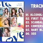 Il testo FIRST TIME di TWICE è presente anche nell'album Taste of love (2021)