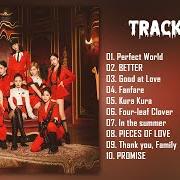 Il testo GOOD AT LOVE di TWICE è presente anche nell'album Perfect world (2021)