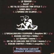 Il testo MICRO CHEZ L'ENNEMI degli ASSASSIN (FRANCE) è presente anche nell'album Écrire contre l'oubli (1996)