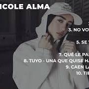 Il testo TIENES MI ALMA di NICKI NICOLE è presente anche nell'album Alma (2023)