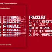 Il testo ADORE YOU di IKON (K) è presente anche nell'album New kids: the final (2018)