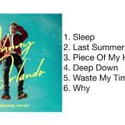 Il testo SLEEP di JOHNNY ORLANDO è presente anche nell'album Teenage fever (2019)