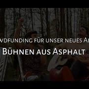 Bühnen aus asphalt