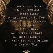 Il testo FORGIVENESS DENIED di AEON è presente anche nell'album Path of fire (2010)