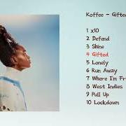 Il testo WHERE I'M FROM di KOFFEE è presente anche nell'album Gifted (2022)
