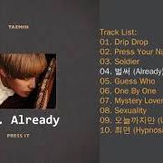 Il testo PRESS YOUR NUMBER di TAEMIN è presente anche nell'album Press it (2016)