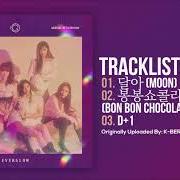 Il testo ????? (BON BON CHOCOLAT) di EVERGLOW è presente anche nell'album Arrival of everglow (2019)