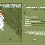 Il testo COMFY di AESOP ROCK è presente anche nell'album Triple fat lice (2017)