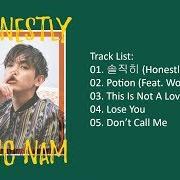 Il testo HONESTLY… di ERIC NAM è presente anche nell'album Honestly (2018)